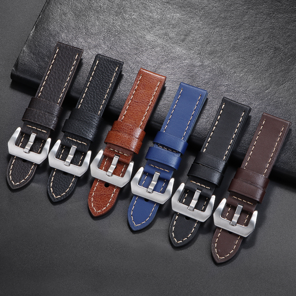 18mm 20mm 22mm 24mm Genuine Le - Suede Strap Watch recension och pris