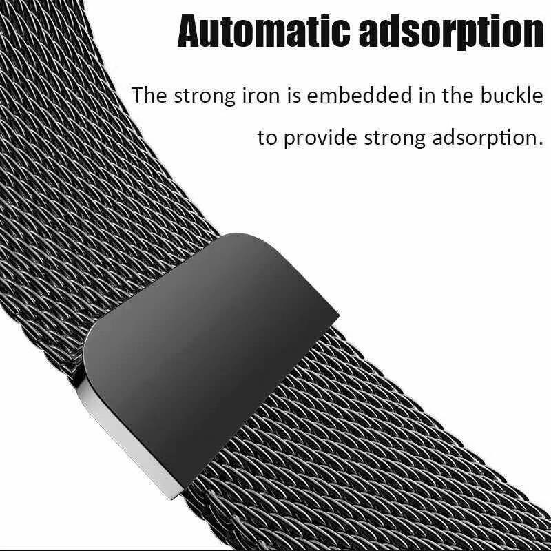 Strap For Xiaomi Mi Band 8 9 a - Milanese Loop Magnetic recension och pris