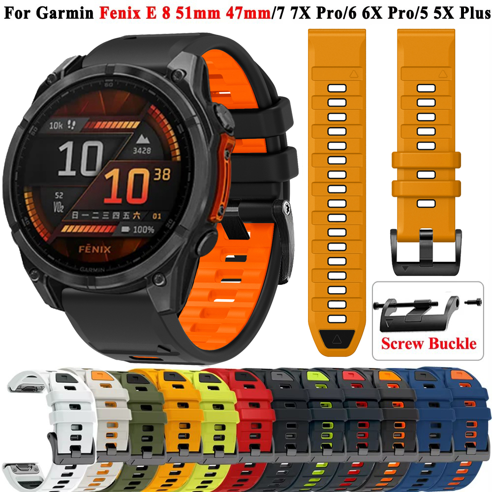QuickFit 26mm 22mm Silicone Wa - Silicone Watch Band 22Mm recension och pris