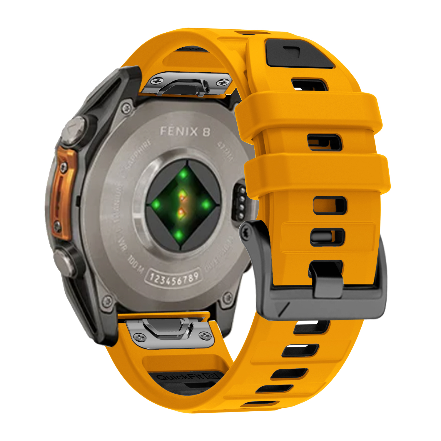 QuickFit 26mm 22mm Silicone Wa - Silicone Watch Band 22Mm recension och pris