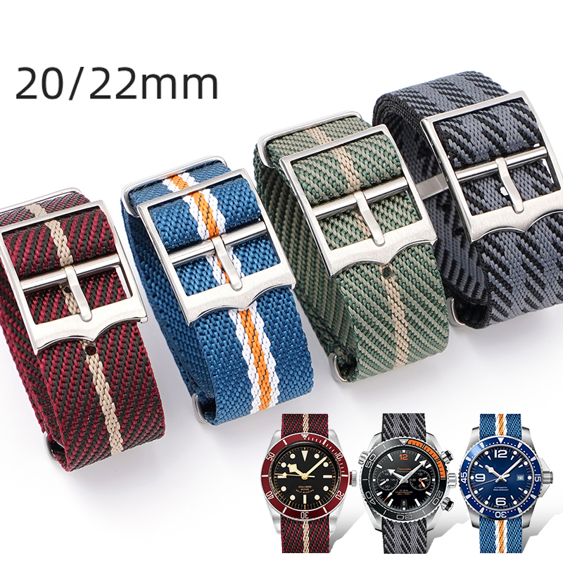 20mm 22mm Weave Canvas Nylon S - Nato Strap Nylon recension och pris