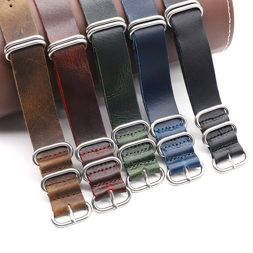 Genuine Leather Watch Band 18m - Suede Strap Watch recension och pris