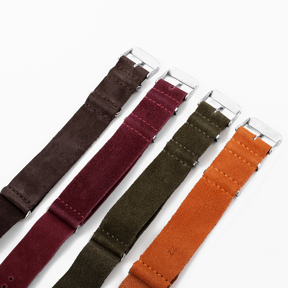 18mm 20mm 22mm Vintage Soft Su - Suede Strap Watch recension och pris