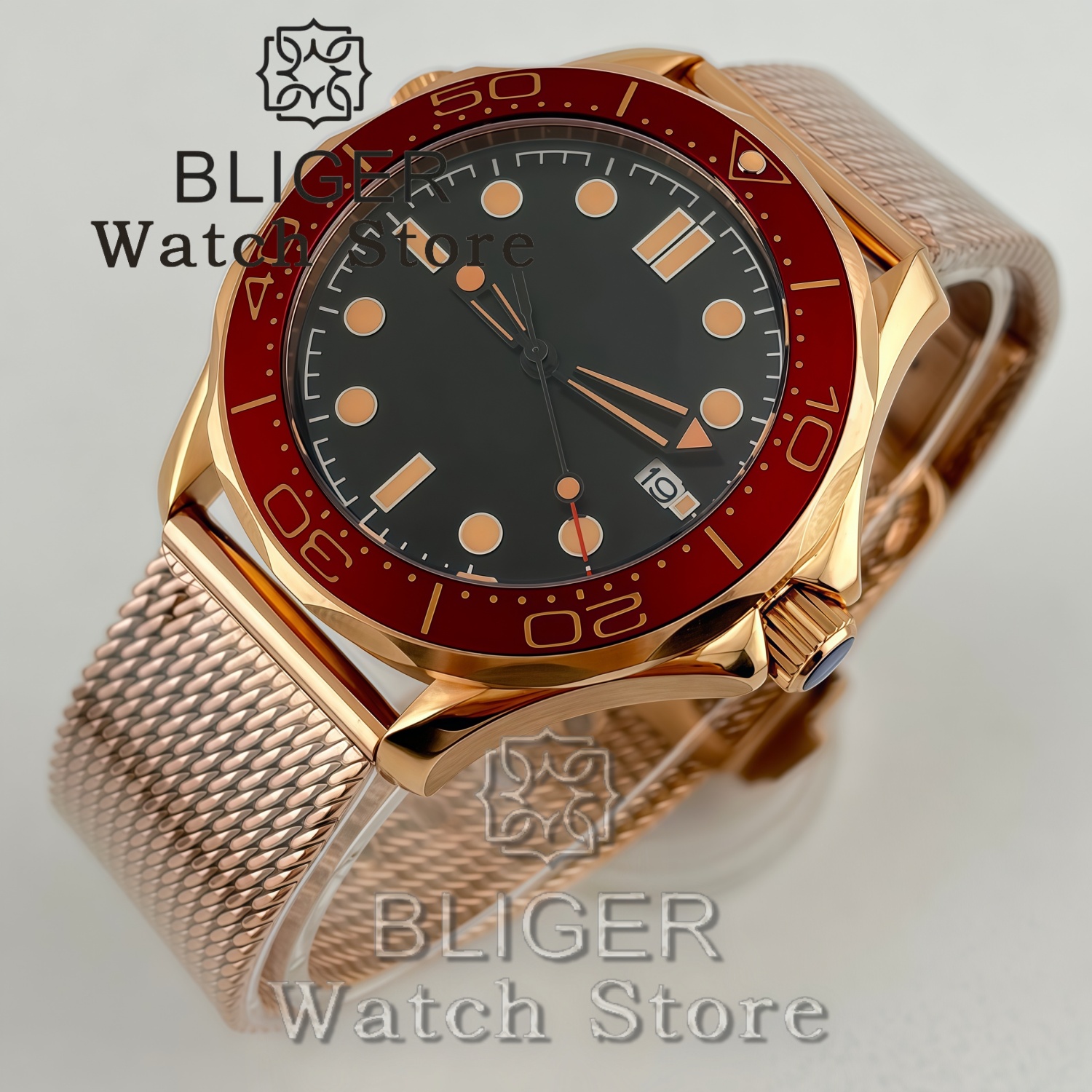 BLIGER Vintage Bronze Rose Gol - Tropic Strap Vintage recension och pris
