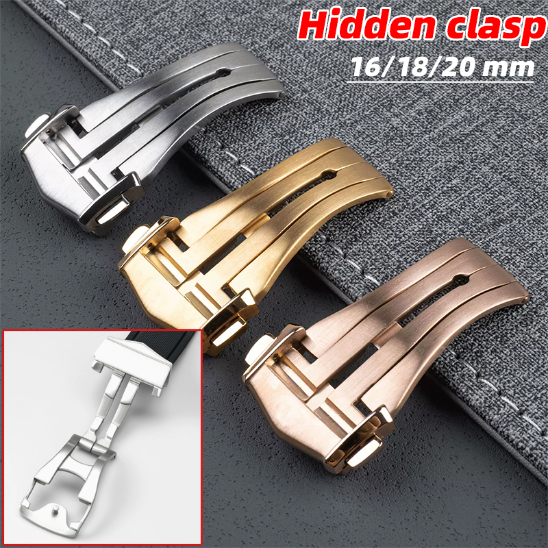 For Omega Deployment Clasp Lea - Butterfly Clasp Deployant recension och pris