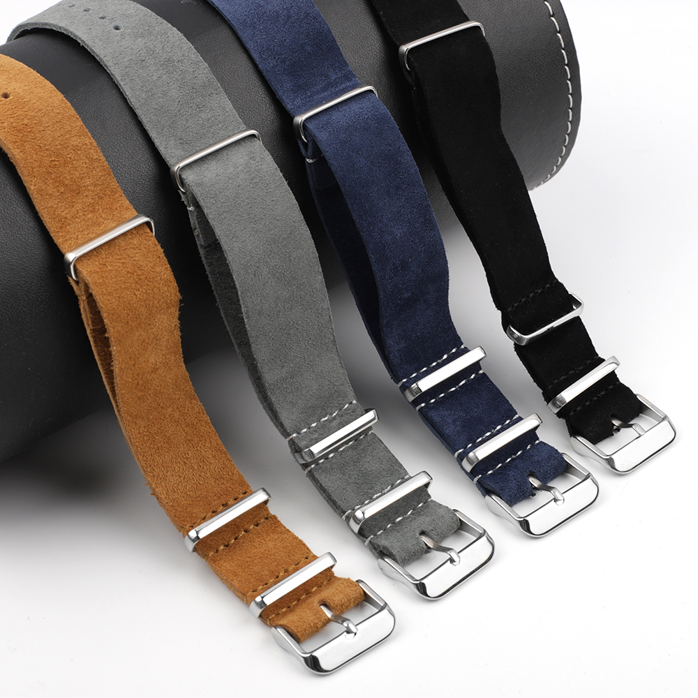 Soft Retro Suede Genuine Leath - Suede Strap Watch recension och pris