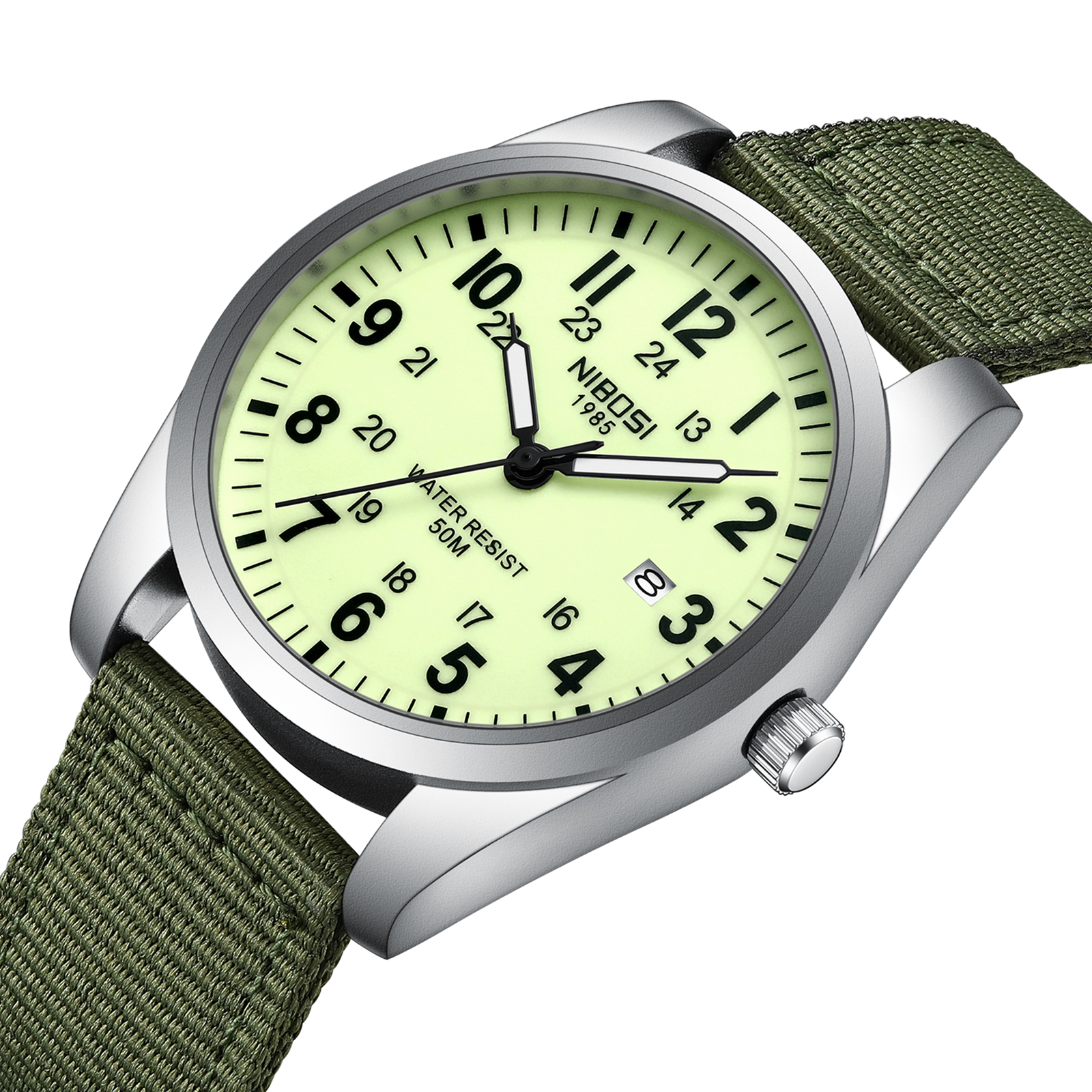 NIBOSI Mens Watches Analog Mil - Tropic Strap Vintage recension och pris