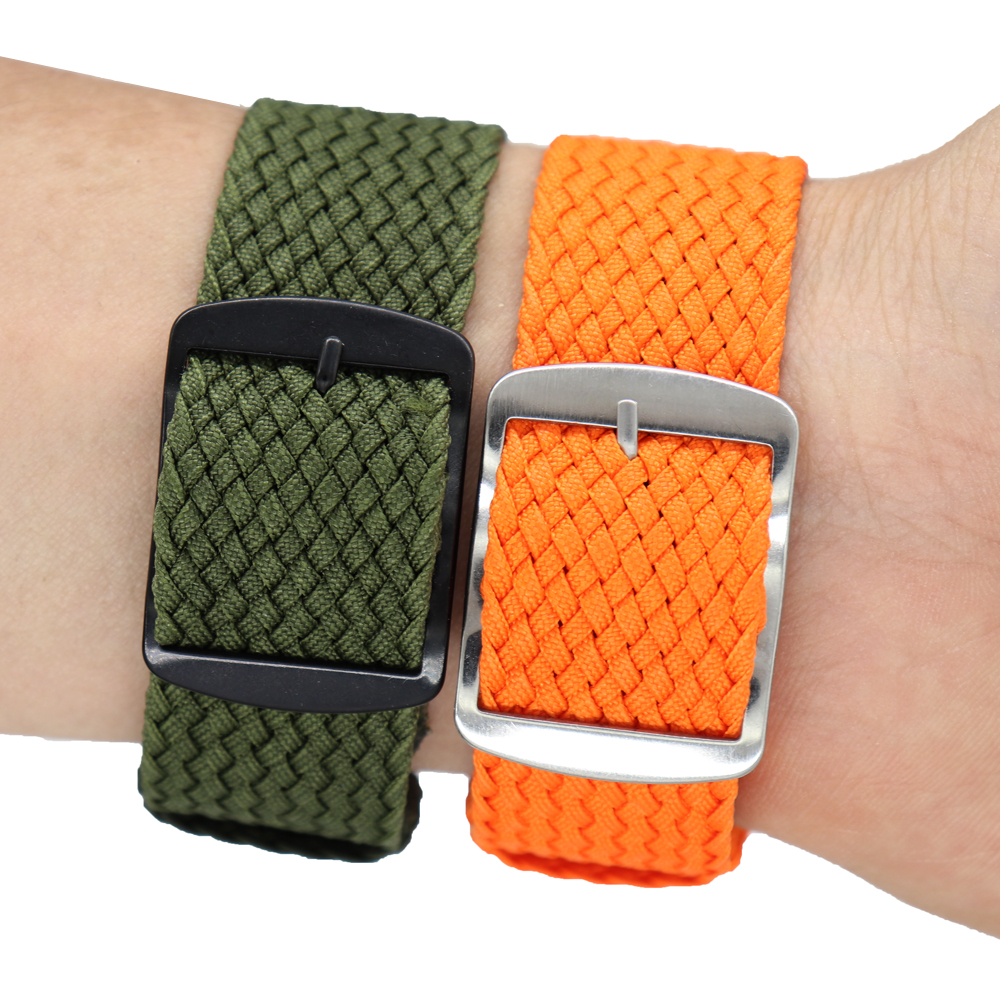 Watchband 18 20 22mm For Perlo - Perlon Strap Woven recension och pris