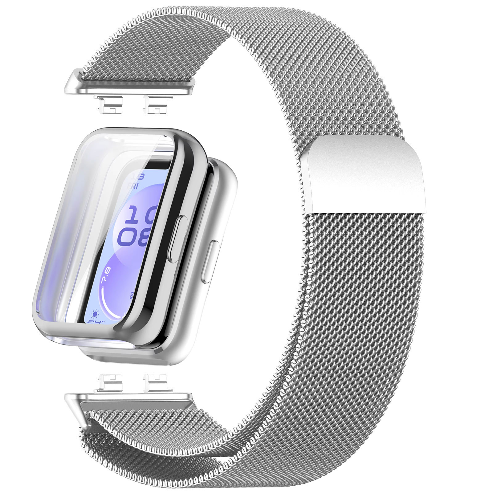 2in1 Strap Case For Huawei Ban - Milanese Loop Magnetic recension och pris