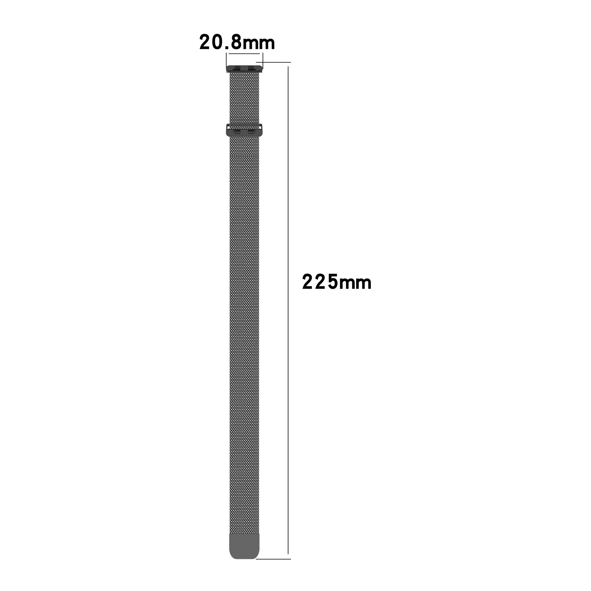 2in1 Strap Case For Huawei Ban - Milanese Loop Magnetic recension och pris