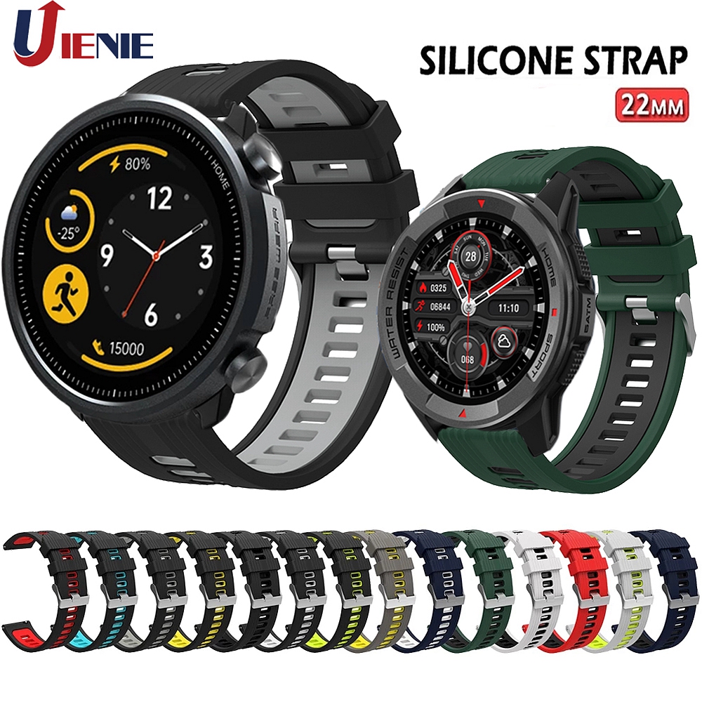 22mm Soft Silicone Watchband f - Silicone Watch Band 22Mm recension och pris