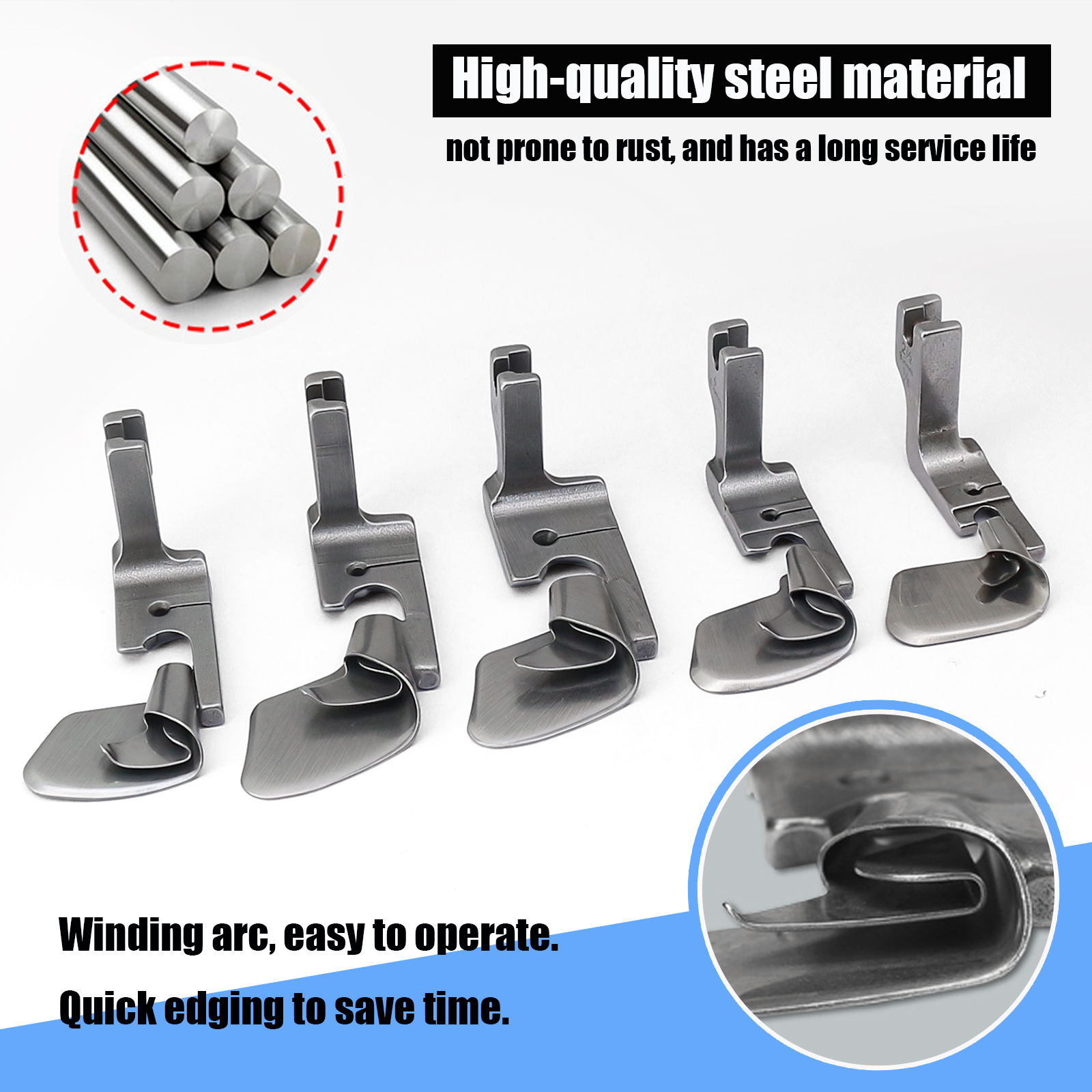 Curved Scroll Hemmer Foot 3.2- - Curved Spring Bar recension och pris