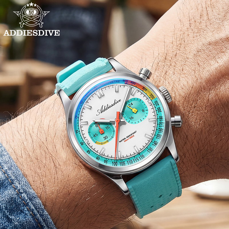 ADDIESDIVE NEW Multifunction C - Rubber Strap Diver recension och pris