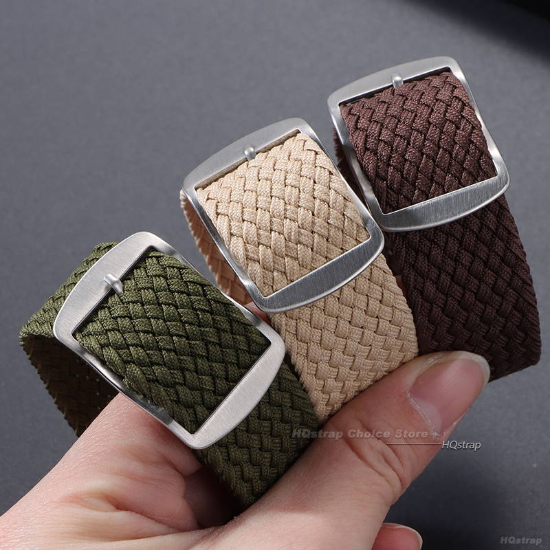 16mm 18mm 20mm 22mm Strap for  - Perlon Strap Woven recension och pris