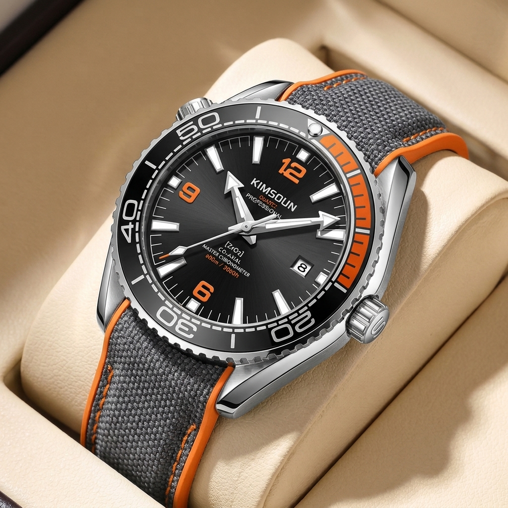 1 piece sporty men's watch wit - Canvas Strap Watch recension och pris