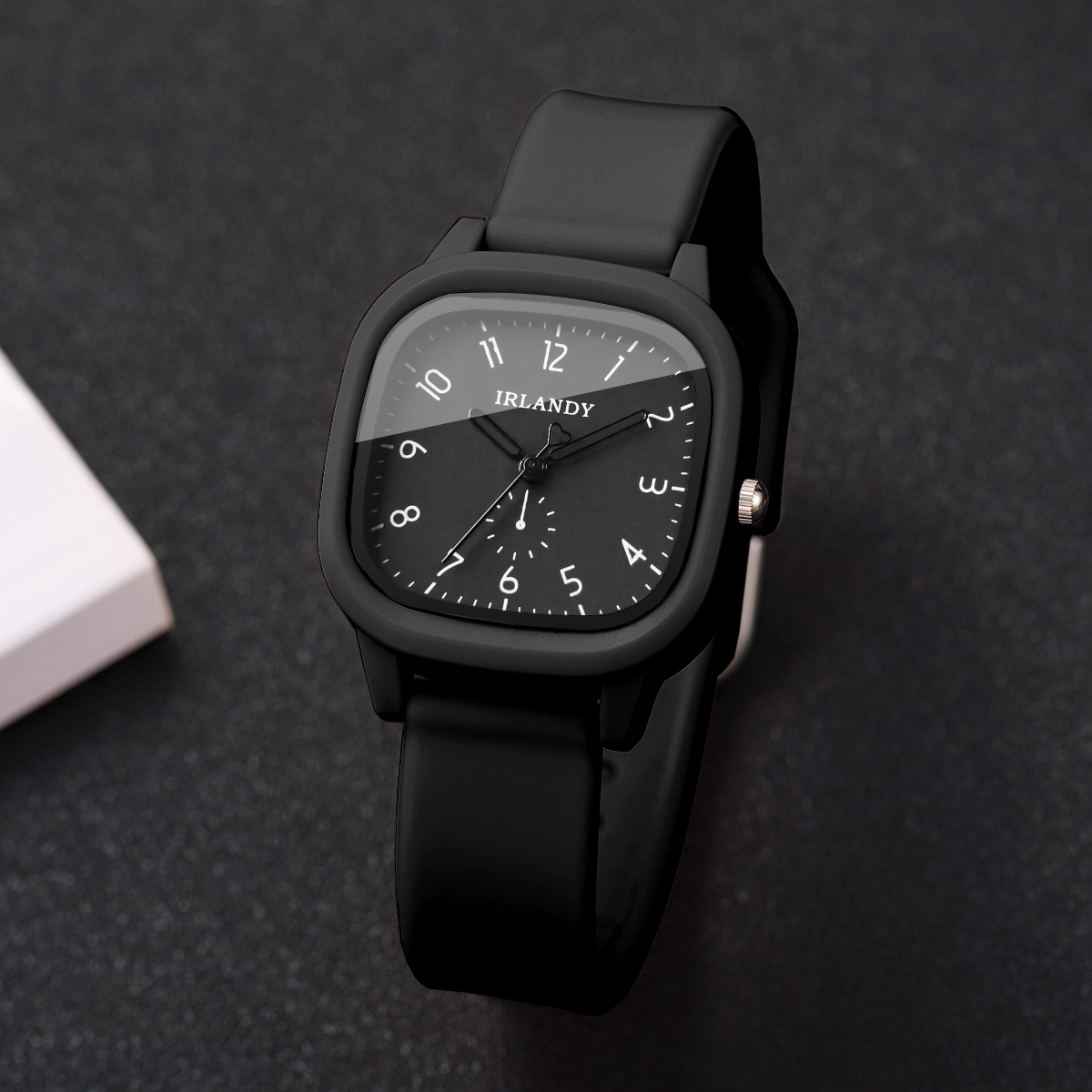 Fashion Square Women Quartz Wa - Silicone Band Women recension och pris