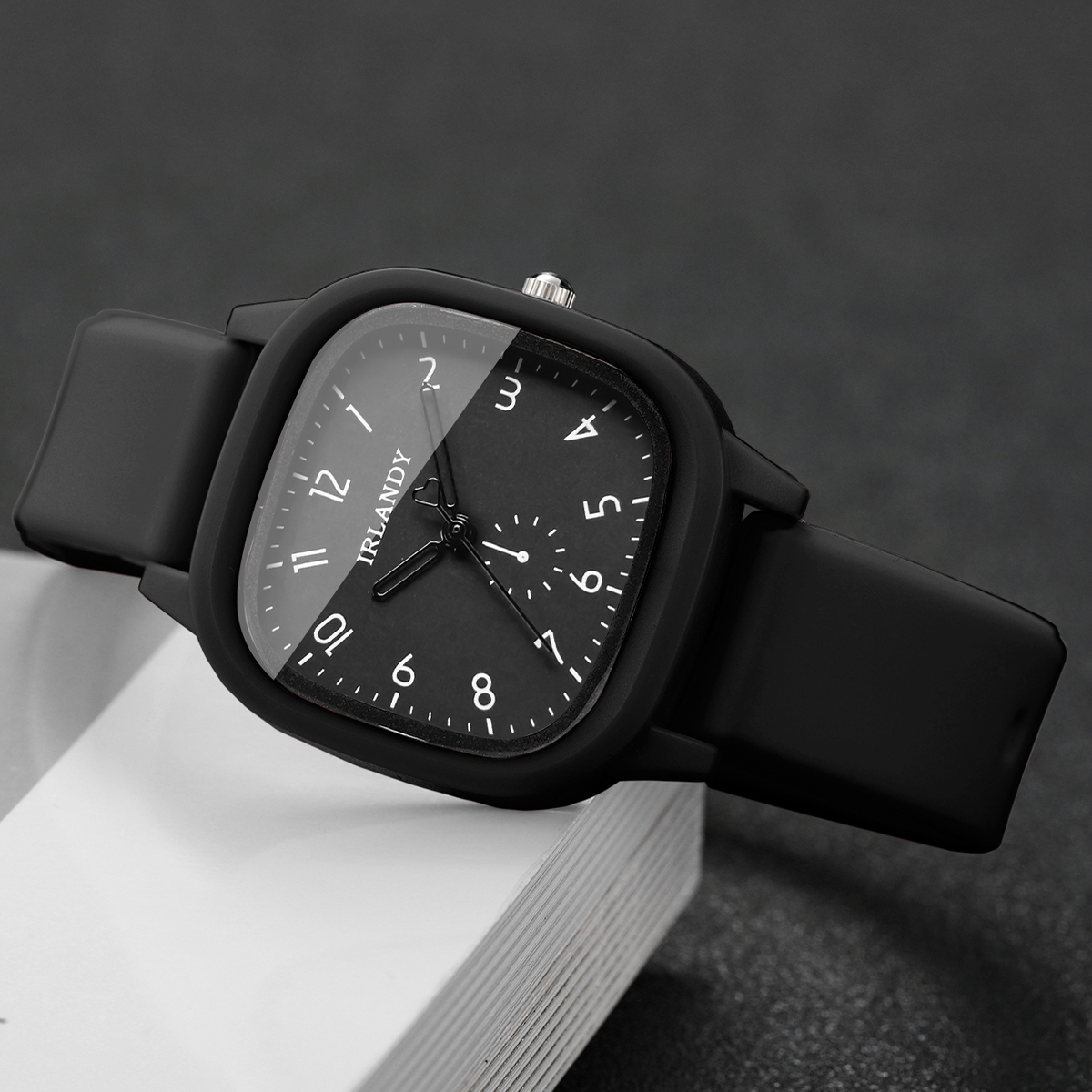 Fashion Square Women Quartz Wa - Silicone Band Women recension och pris