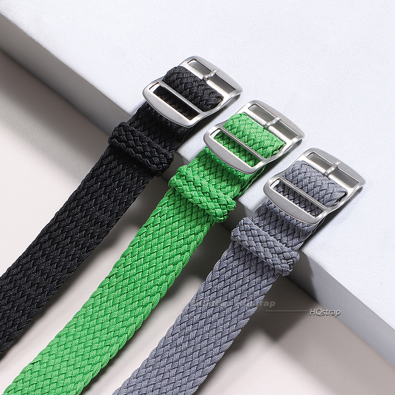 16mm 18mm 20mm 22mm Nylon Canv - Perlon Strap Woven recension och pris