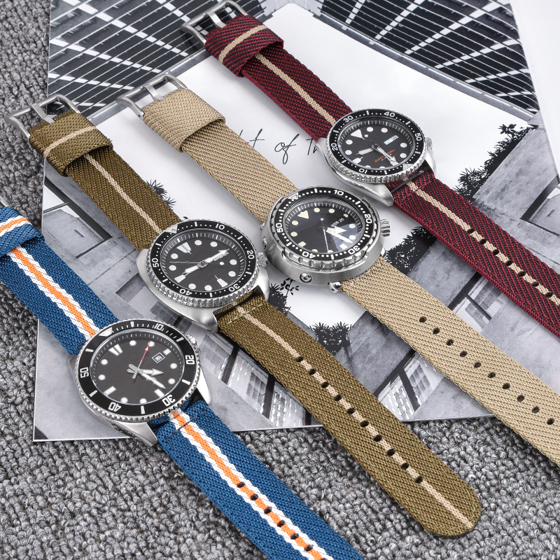 Woven Nylon Strap 18mm 20mm 22 - Nato Strap Nylon recension och pris