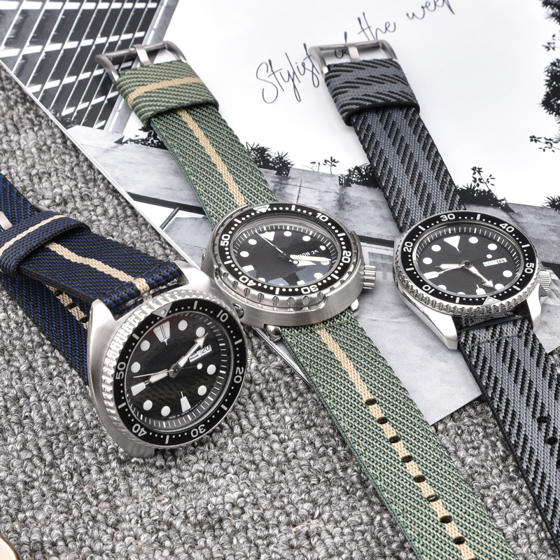 Woven Nylon Strap 18mm 20mm 22 - Nato Strap Nylon recension och pris