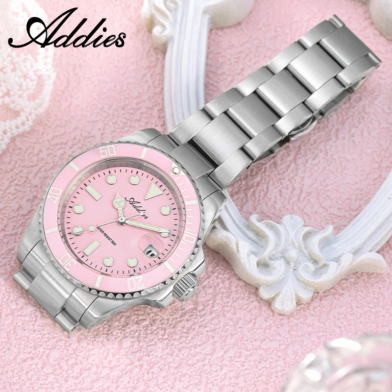 Addies New Women Watches Luxur - Butterfly Clasp Deployant recension och pris