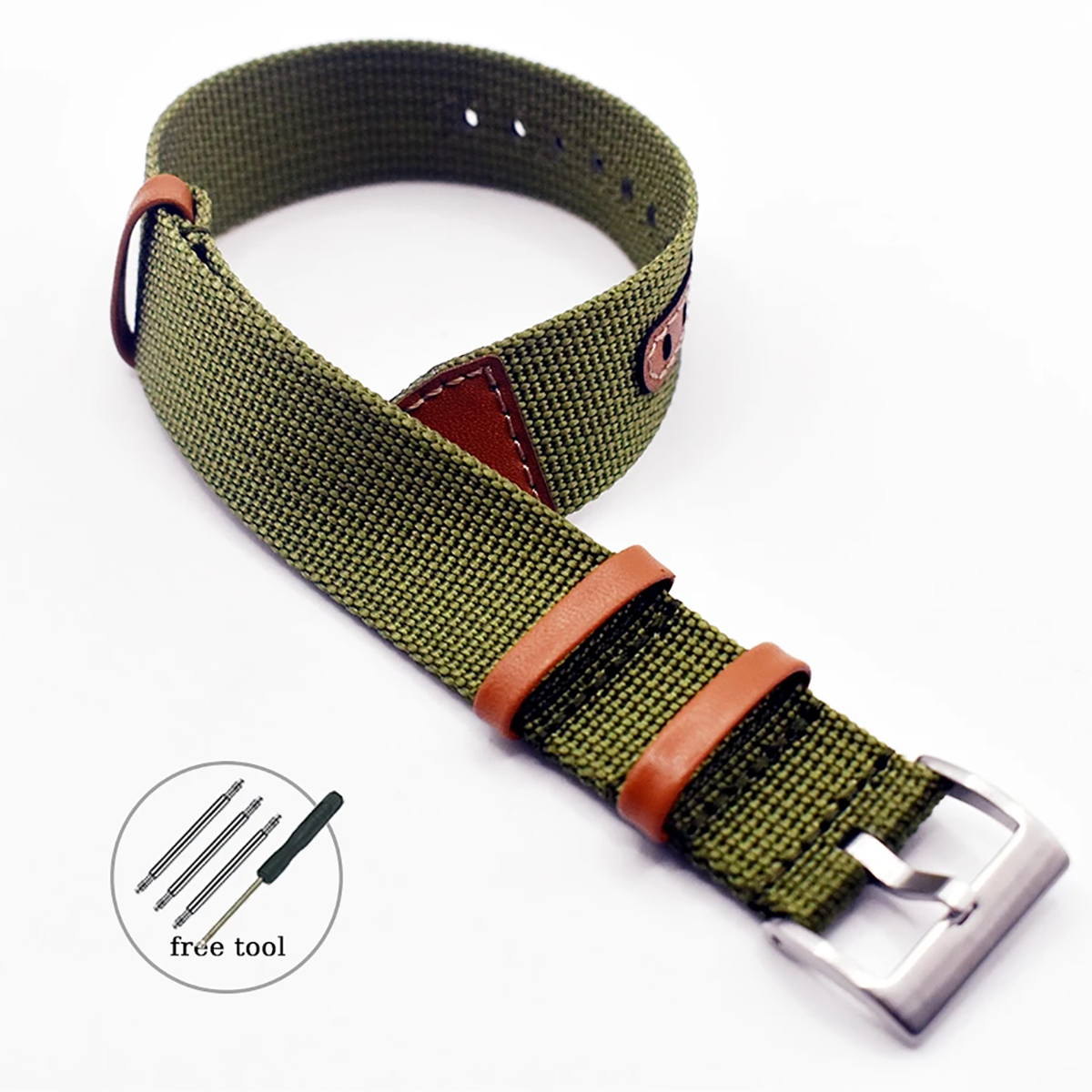 Soft Watch Bracelet for Seiko  - Nato Strap Nylon recension och pris