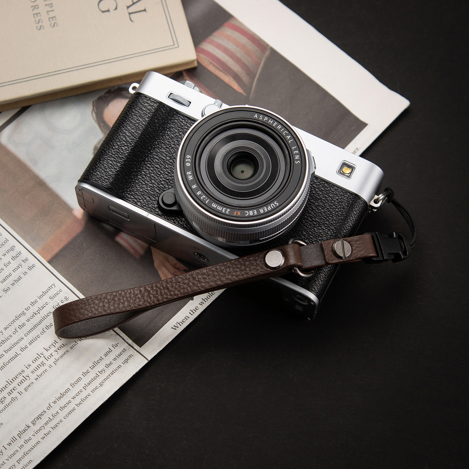 Adjustable Handmade Cowhide Le - Leather Strap Quick Release recension och pris