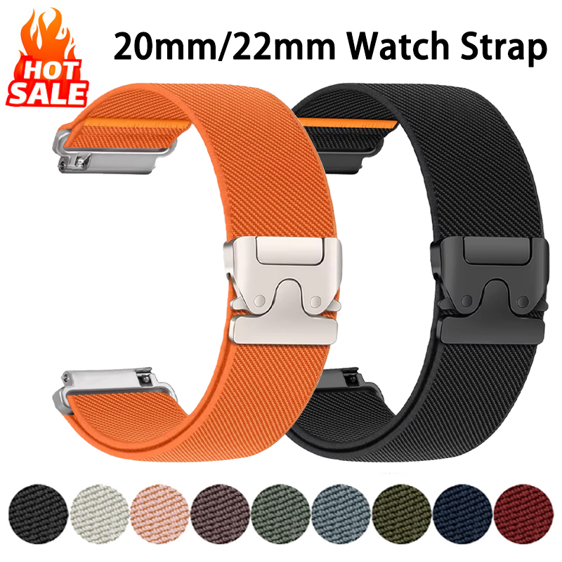 20mm 22mm band For Amazfit bip - Parachute Strap Elastic recension och pris