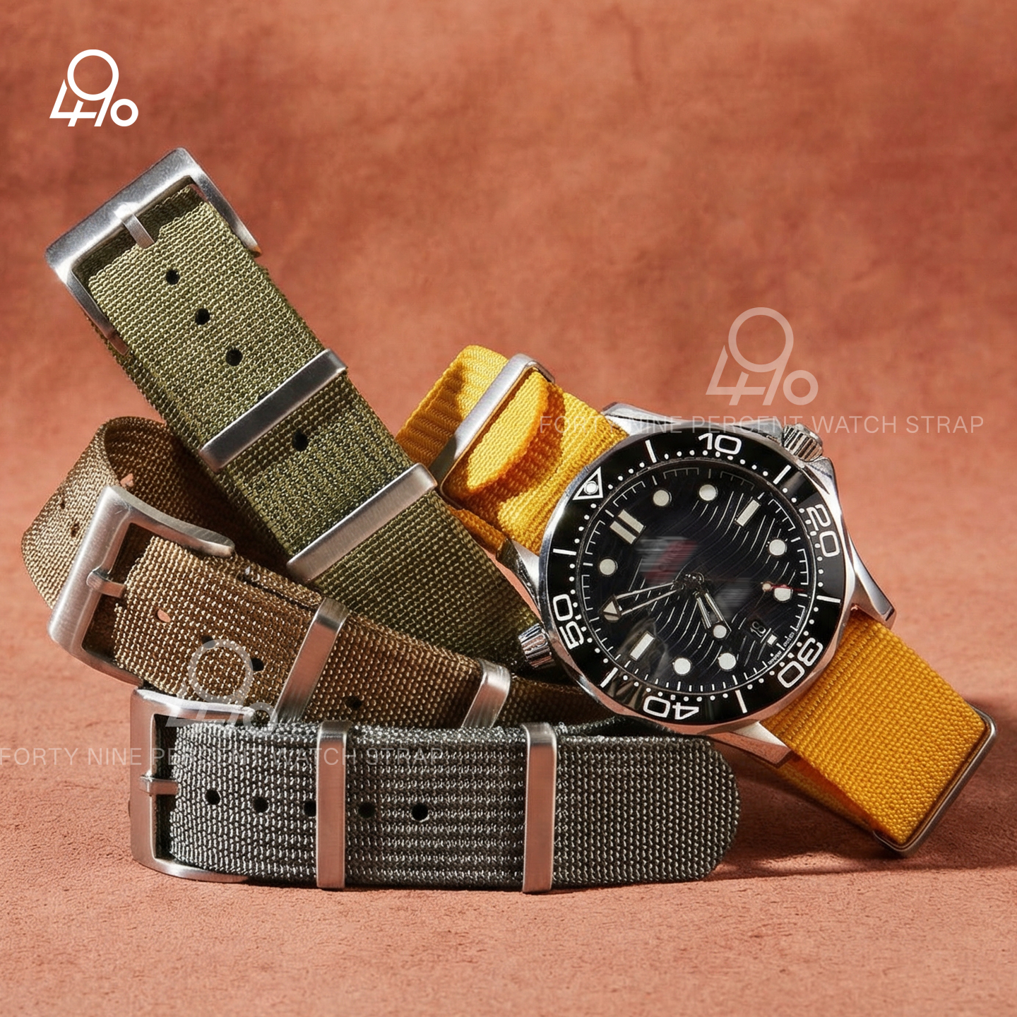 High Quality Fabric Watchband  - Canvas Strap Watch recension och pris