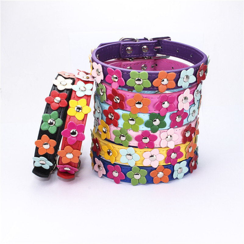 Pu Leather Colorful Flower Stu - Leather Strap Quick Release recension och pris