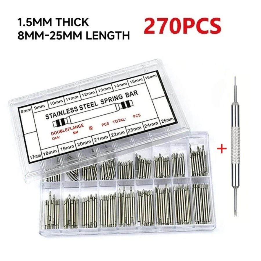 270pcs/Box Strainless Steel Sp - Spring Bar Tool Set recension och pris