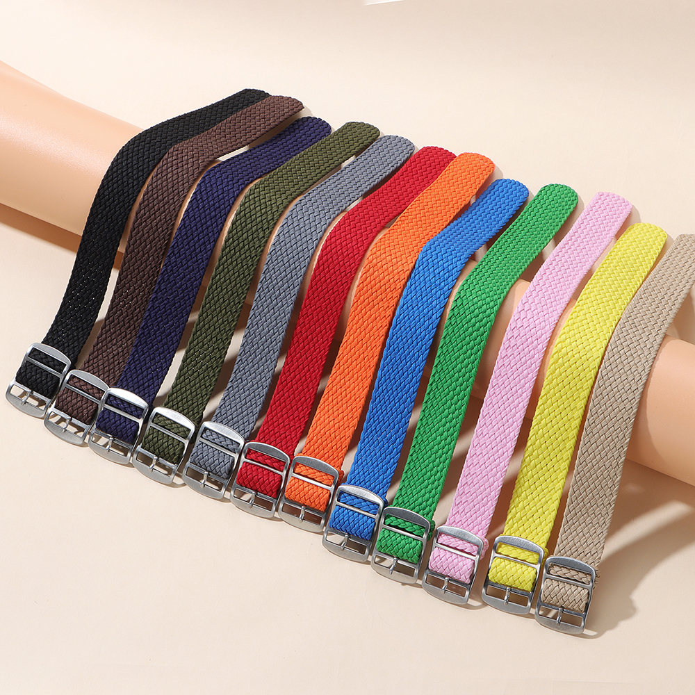 Nylon Woven Canvas Watch Band  - Perlon Strap Woven recension och pris