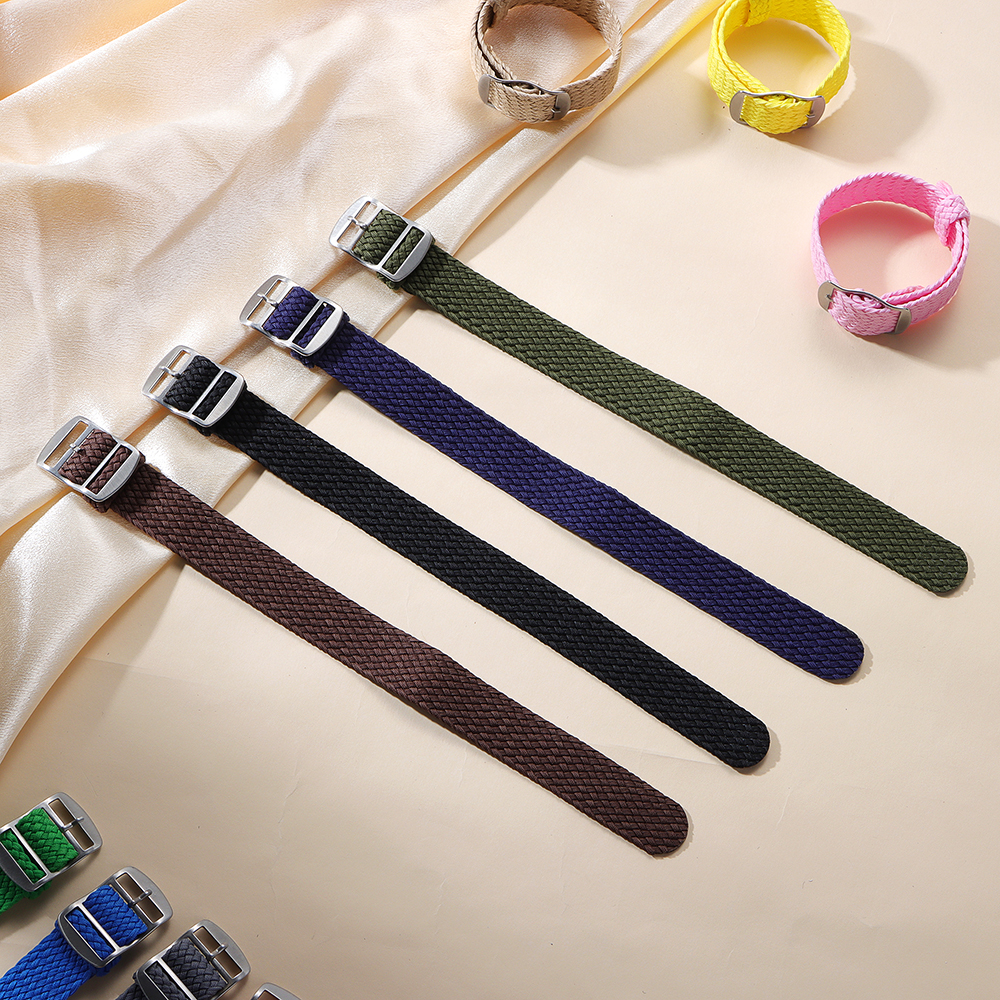 Nylon Woven Canvas Watch Band  - Perlon Strap Woven recension och pris
