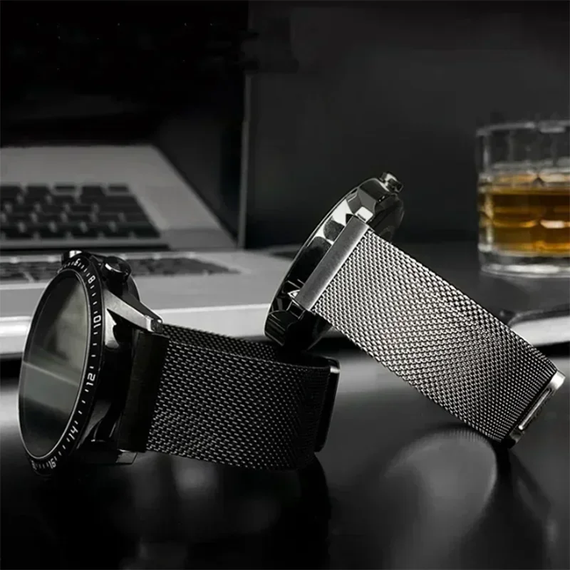 20/22mm Metal Milanese Loop Ba - Milanese Loop Magnetic recension och pris