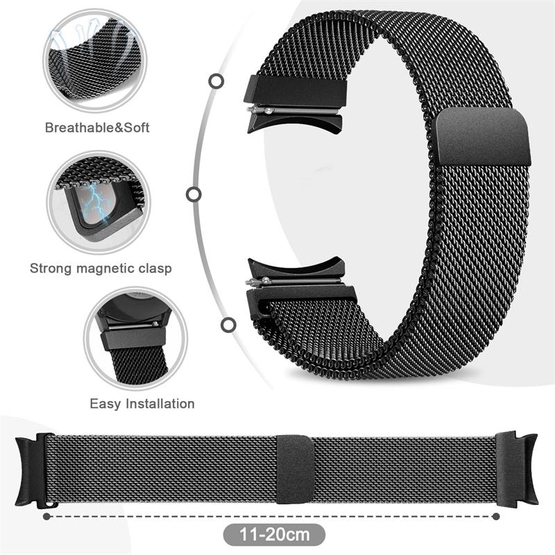 Milanese Loop Strap For Samsun - Milanese Loop Magnetic recension och pris