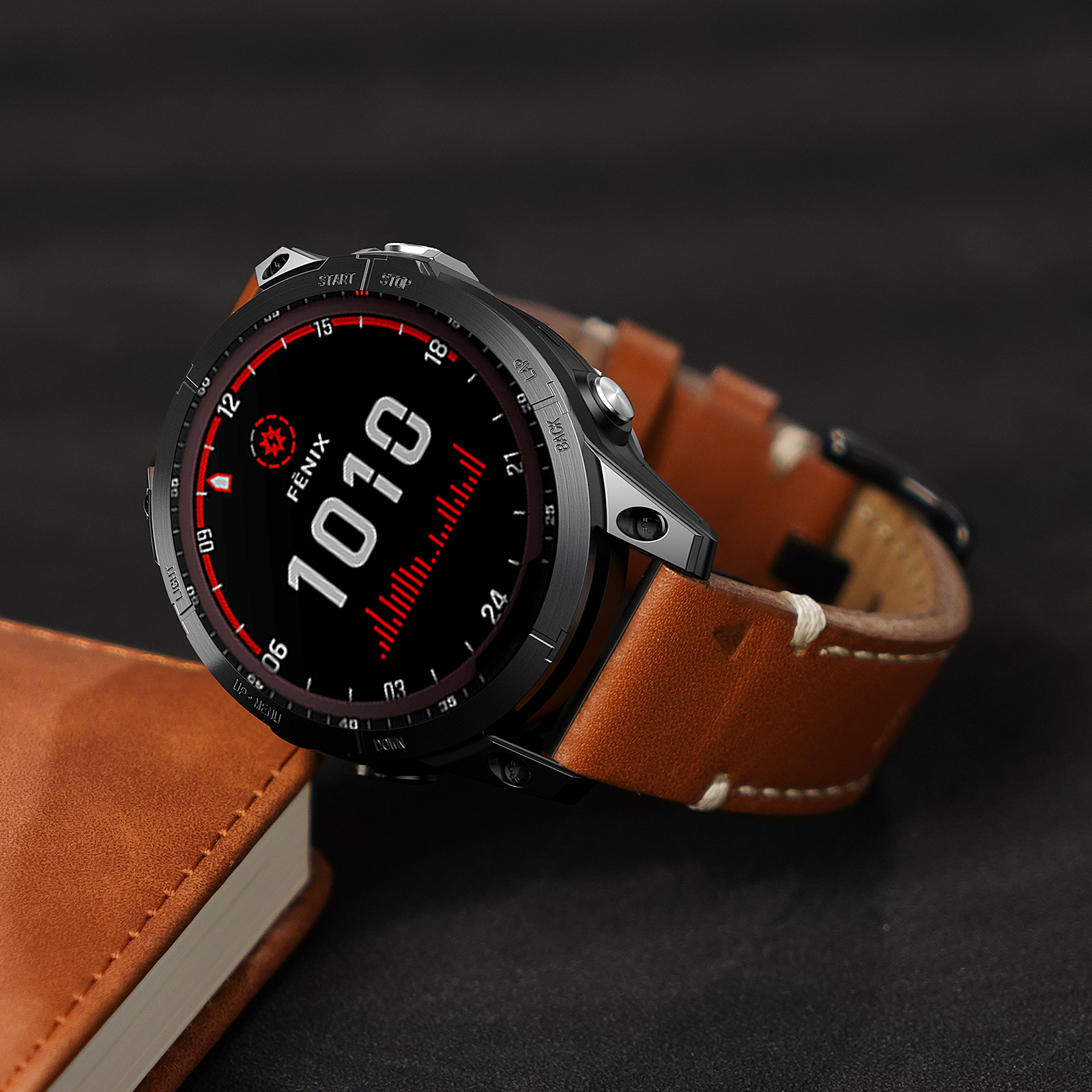 22 26mm Genuine Leather Strap  - Leather Strap Quick Release recension och pris