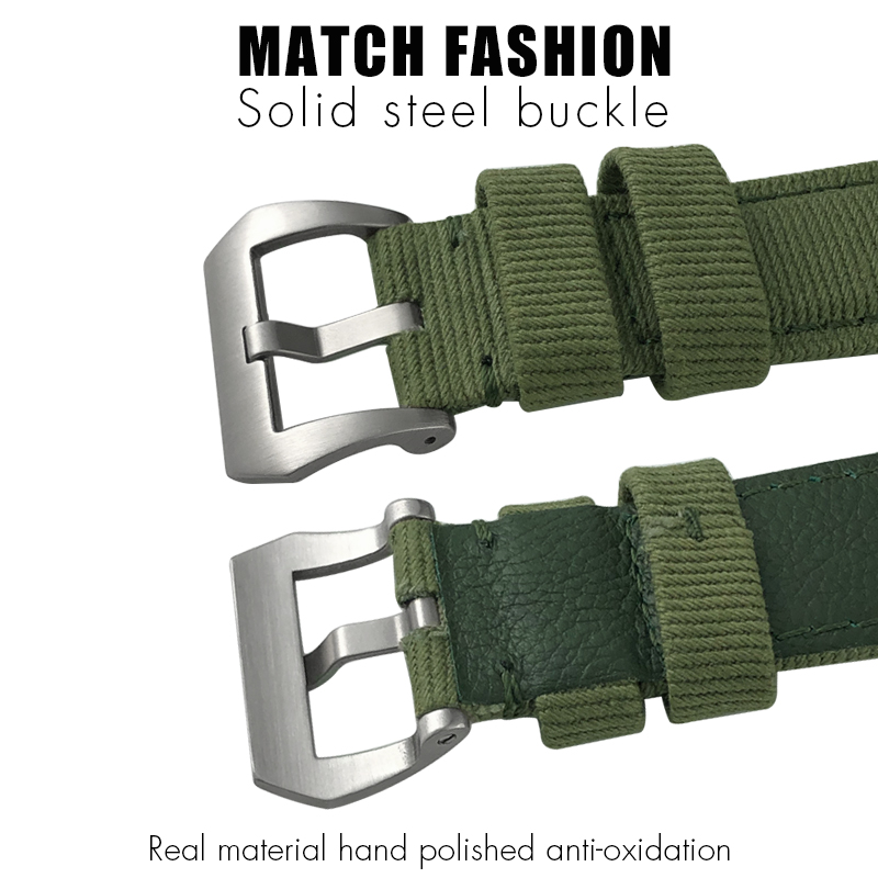 for Panerai 24mm New Nylon Wat - Canvas Strap Watch recension och pris