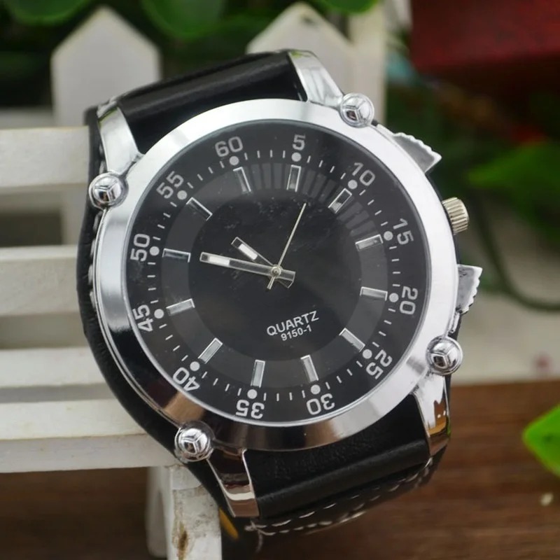 Fashion Brand Luxury Wristwatc - Leather Watch Band Men recension och pris