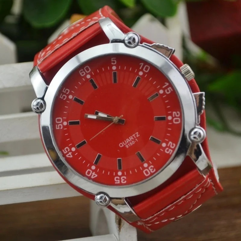 Fashion Brand Luxury Wristwatc - Leather Watch Band Men recension och pris