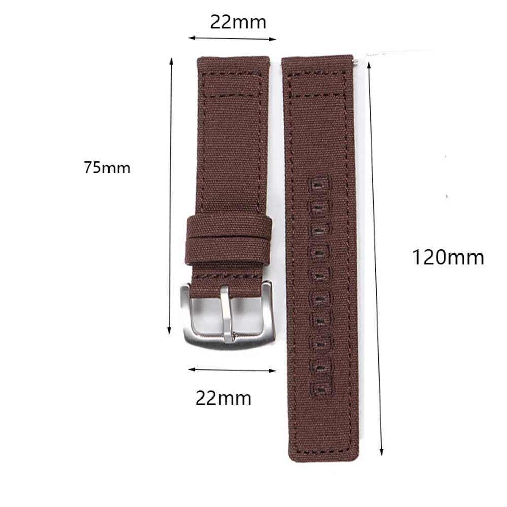 18mm 20mm Nylon Woven Canvas W - Perlon Strap Woven recension och pris