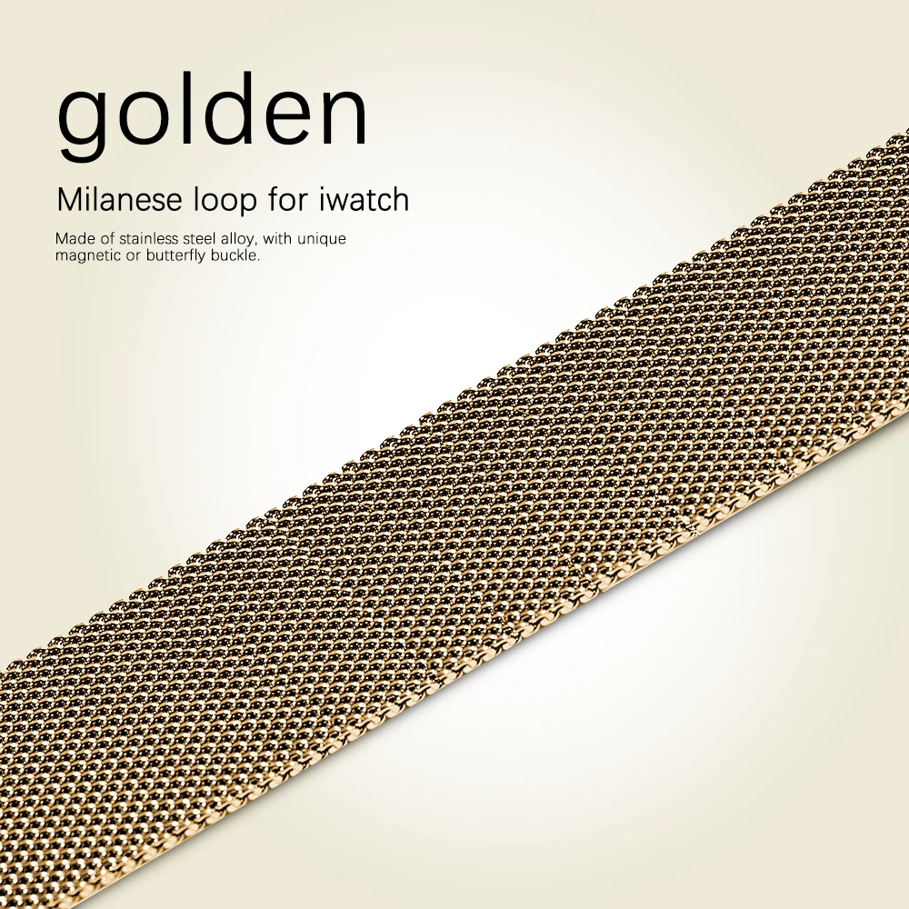 Milanese Loop for apple watch  - Milanese Loop Magnetic recension och pris