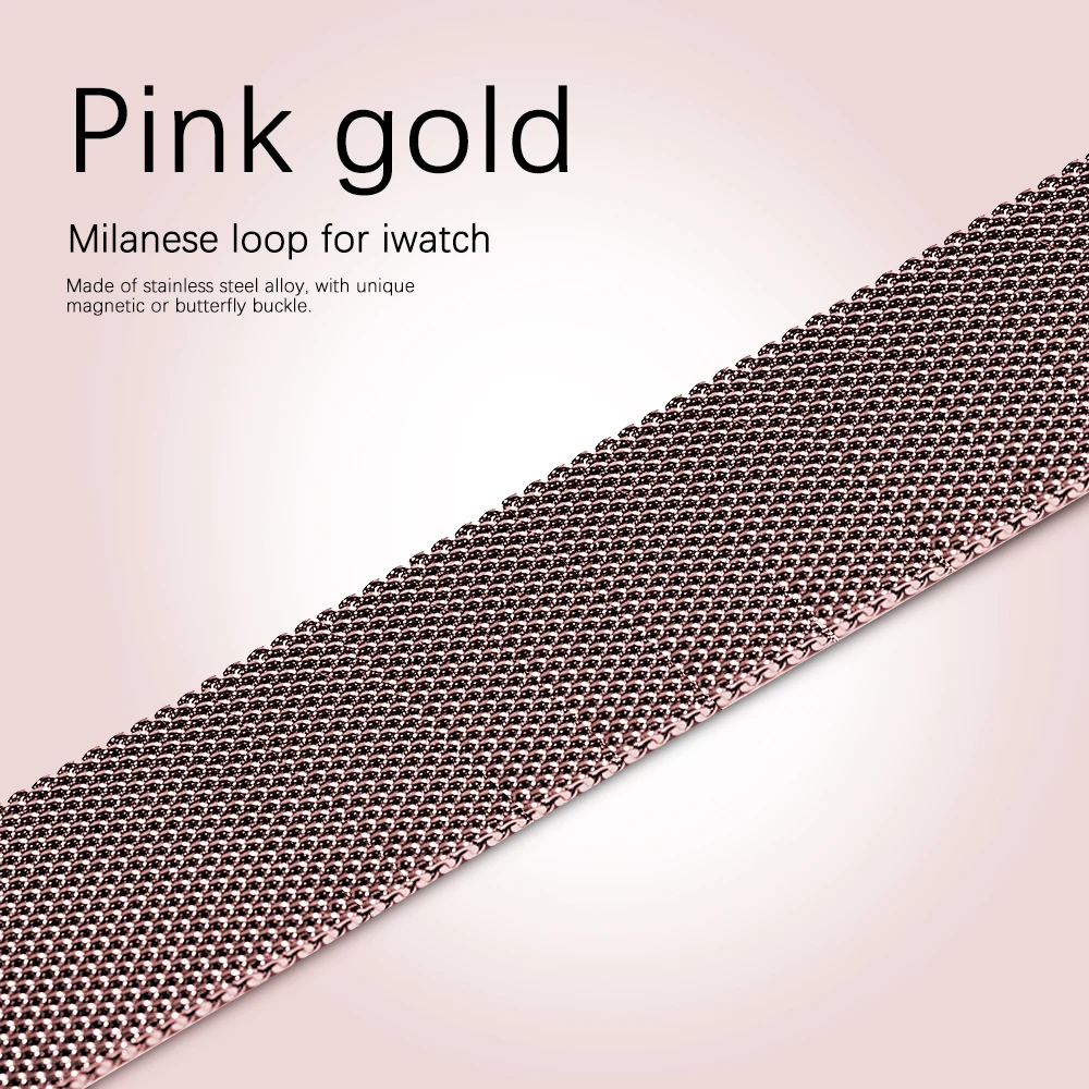 Milanese Loop for apple watch  - Milanese Loop Magnetic recension och pris