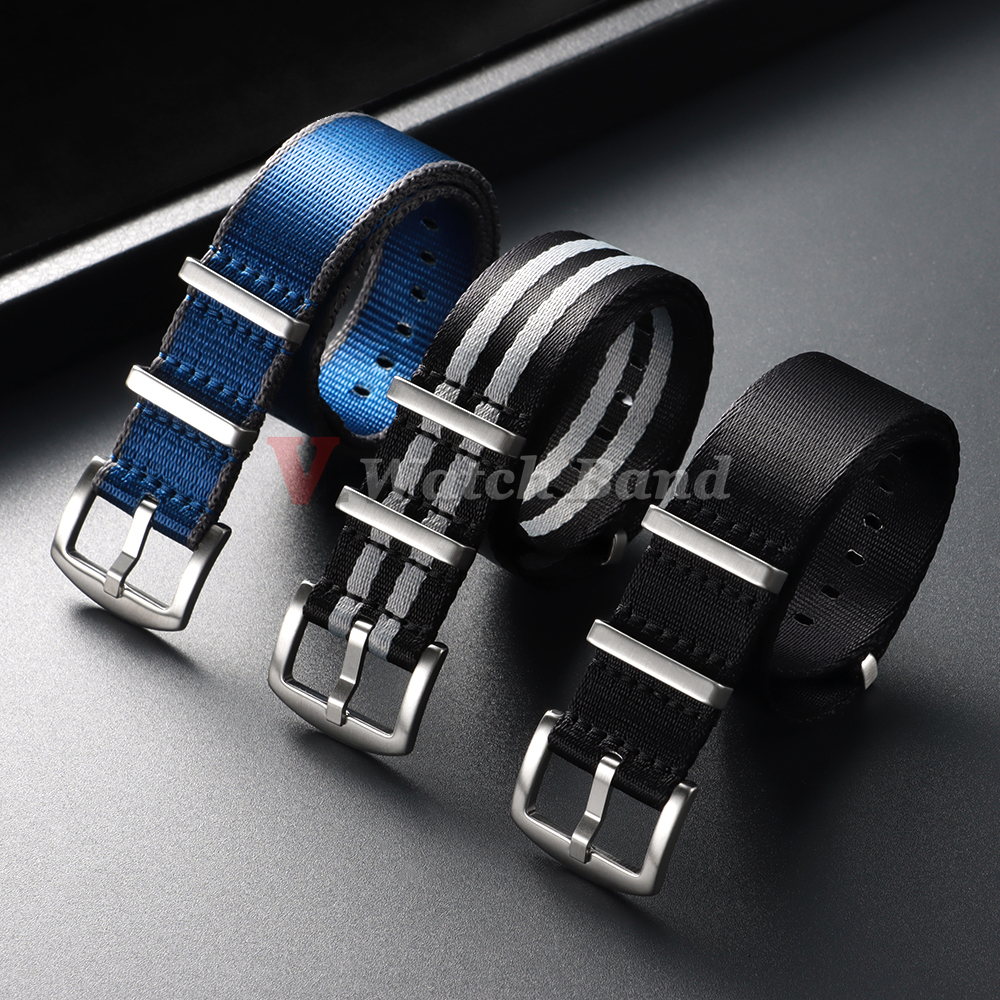 XL Super Long Size 330mm Nylon - Perlon Strap Woven recension och pris