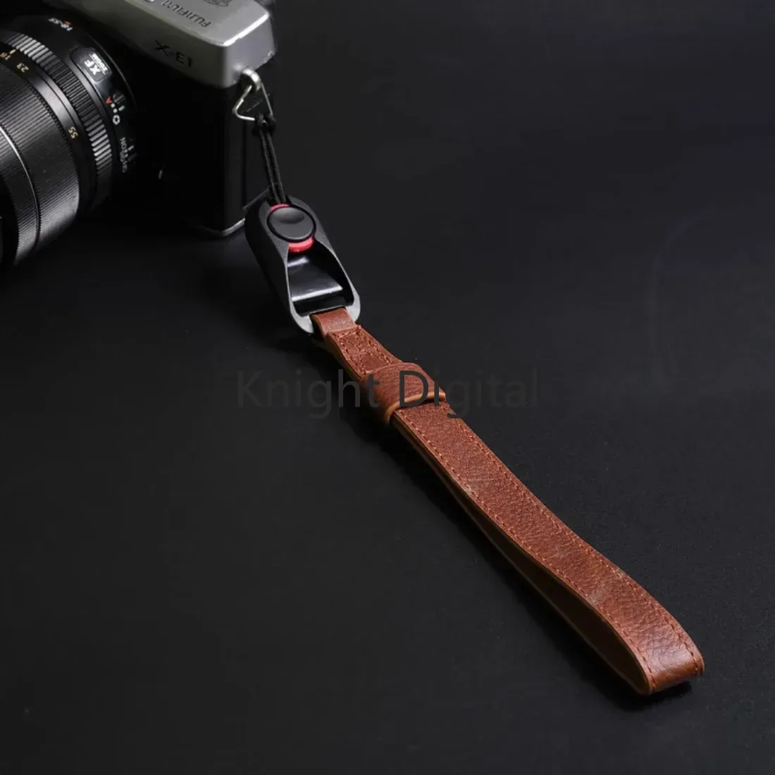 Genuine Leather Camera Wrist S - Leather Strap Quick Release recension och pris